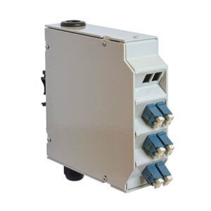 Patch Panel para Riel DIN 16P Fibra Óptica