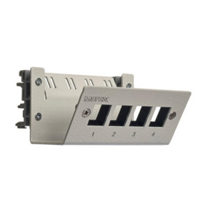 Patch Panel montado Riel DIN